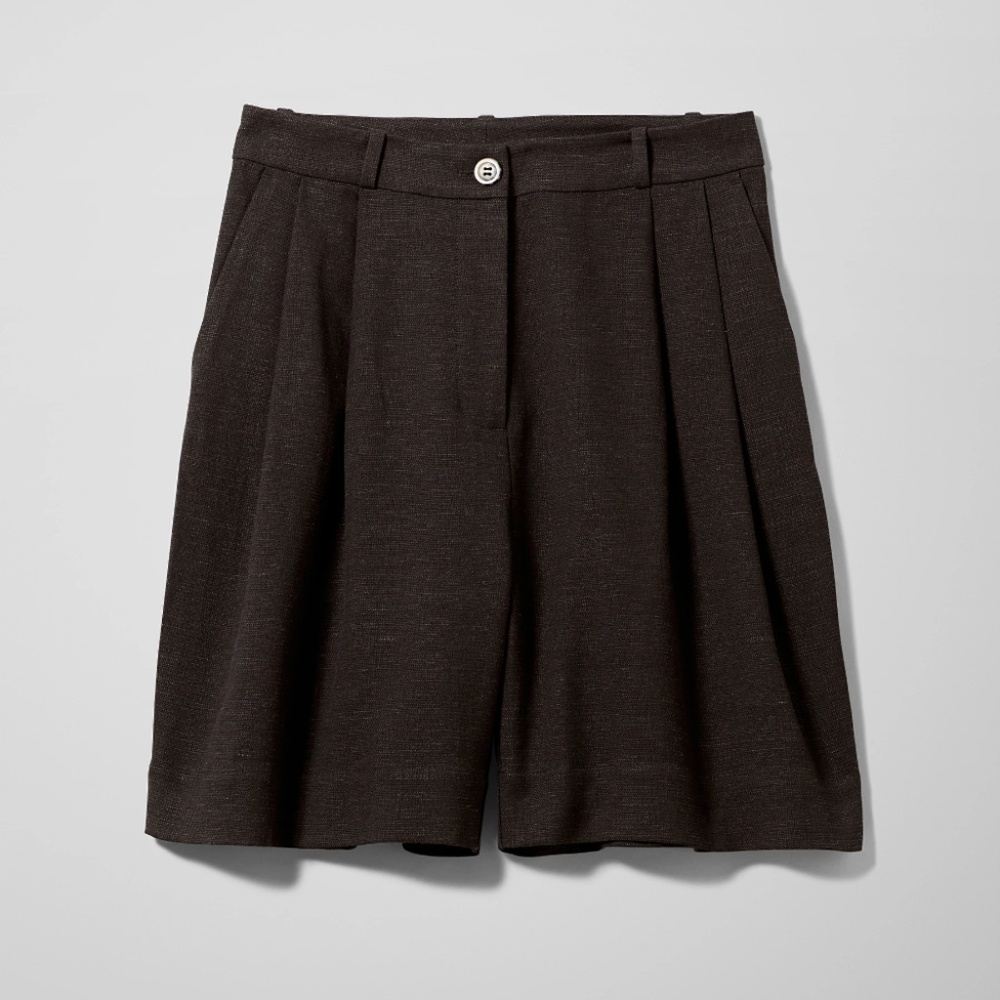 Weekday Lyon Shorts in Black